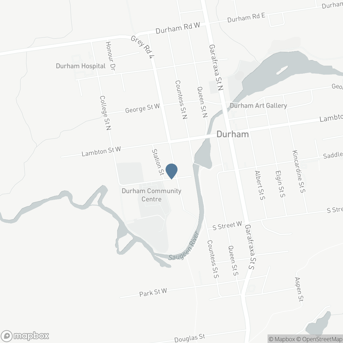180 BRUCE STREET S, Durham, Ontario N0G 1R0